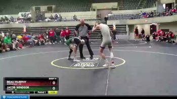 126 lbs Quarterfinals (8 Team) - Beau Murphy, Northfield vs Jacob Windsor, Staley