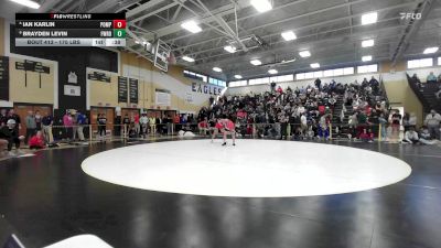 175 lbs Consolation - Ian Karlin, Pomperaug/Watwn/Naug vs Brayden Levin, Fairfield Warde