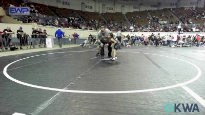 60 lbs 3rd Place - N`cyla Brown, OKC Saints Wrestling vs Piper Weisinger, Wyandotte Youth Wrestling