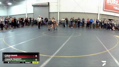 165 lbs Quarterfinal - Connor Proffitt, Powhatan Youth Wrestling Club vs Cyrus Shams, Nova WC