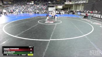 2A 138 lbs Cons. Round 2 - Mason Townsend, Ridgefield vs Gus Ballman, Rogers (Spokane)