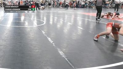 92 lbs Round 1 (9am Saturday) - Charlie Atkinson, CTWHALE vs Logan Brickley, Rebellion