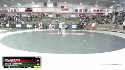 125 lbs Quarterfinal - Jakason Burks, Central Missouri vs Shane Corrigan, Wisconsin-Parkside