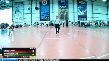 80 lbs Rd# 3 12:00pm Friday - Thales Silva, Cali Red vs Ryker Leonard, Westshore D.S.