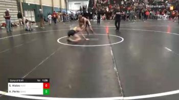 135 lbs Consolation - Solomon Wales, West Central Area vs Hunter Perks, Cambridge, NE