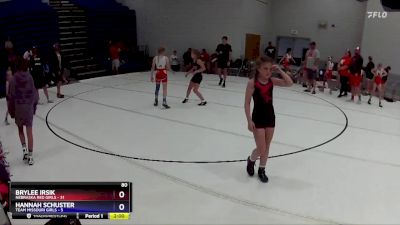 80 lbs Round 4 (6 Team) - BryLee Irsik, Nebraska Red Girls vs Hannah Schuster, Team Missouri Girls