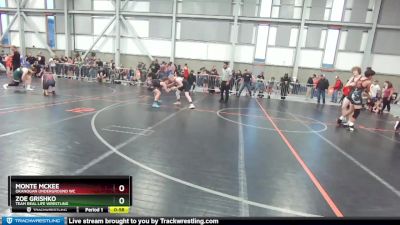 117-119 lbs Round 1 - Zoe Grishko, Team Real Life Wrestling vs Monte Mckee, Okanogan Underground WC