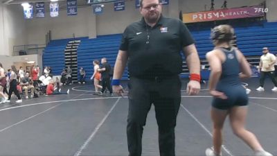 110 lbs Cons. Round 2 - Katie Simmons, Mount Olive vs Madison Northern, Lincoln Memorial