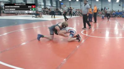 100 lbs Round 2 - 10:30am Friday - Adam Bachmann, Mat Assassins vs Jack Heiber, Team Ohio