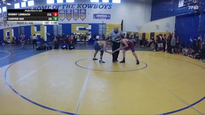 138 lbs Cons. Round 1 - Robby Limbach, St Cloud vs Carter Nix, Zephyrhills Christian