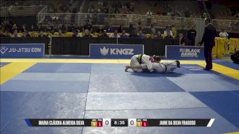 Jaine Da Silva Fragoso vs Maria Cláudia Almeida Silva 2025 Pan Jiu Jitsu IBJJF Championship