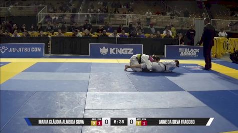 Jaine Da Silva Fragoso vs Maria Cláudia Almeida Silva 2025 Pan Jiu Jitsu IBJJF Championship
