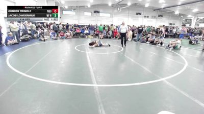 114 lbs Final - Gunner Trimble, Pheonix Wrestling-Blue-HS vs Jacob Lowdermilk, WV Wild-HS