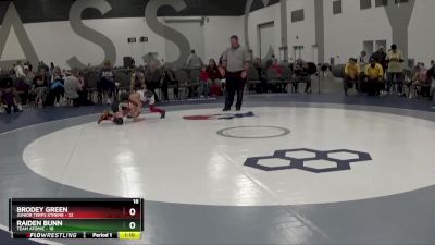 65 lbs Round 4 - Raiden Bunn, Team Atomic vs Brodey Green, Junior Terps Xtreme