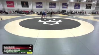 172 lbs Round 1 - Elijah Hawes, Sanderson Wrestling Academy vs Ryder Zdanczewicz, Askren Wrestling Academy