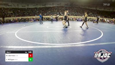 92 lbs Round Of 32 - Matthew Bermea, Clinton Youth Wrestling vs Jace Milligan, Piedmont