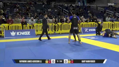 Raymond James Acheson Lll vs Gary Naim Roger 2025 Pan IBJJF Jiu-Jitsu No-Gi Championship