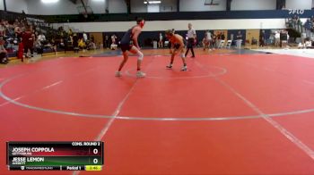 133 lbs Cons. Round 2 - Joseph Coppola, Gettysburg vs Jesse Lemon, Averett
