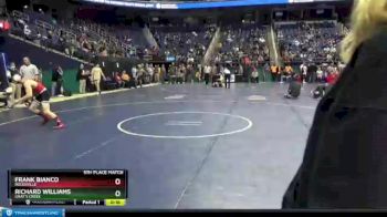 4A 132 lbs 5th Place Match - Frank Bianco, Rolesville vs Richard Williams, Gray`s Creek