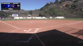 Replay: Pittsburgh-Bradford vs Whittier | Mar 8 @ 12 PM