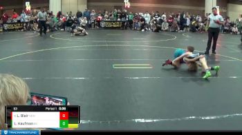53 lbs Quarterfinal - Luke Blair, Niceville Eagles Wrestling vs Levi Kaufman, Roundtree Wrestling Academy