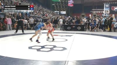 115 lbs Champ. Rd Of 128 - Celine Frank, Michigan vs Payton Gines, Utah