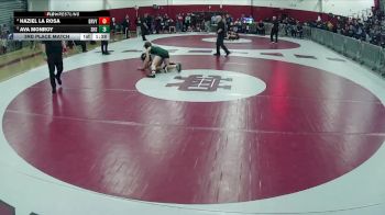 140 lbs 3rd Place Match - Ava Monroy, Sunnyslope High School vs Haziel La Rosa, Deer Valley High School
