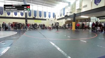 115lbs Champ. Round 4 - Jennifer Tian, Cheney (Girls) vs Reese Prescott, Royal (Girls)