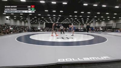 126 lbs Champ. Rd Of 128 - Ryder Antony, Lake Crystal Wrestling Club vs Llyon Truong, Shelton Wrestling Academy