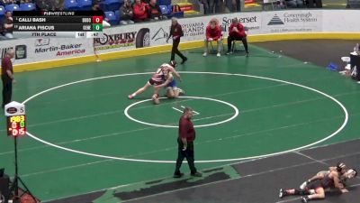 137 lbs 7th Place - Calli Bash, Dubois vs Ariana Fiscus, General McLane