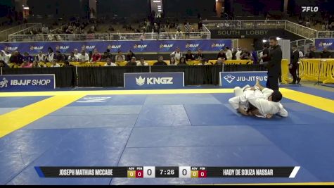 HADY DE SOUZA NASSAR vs JOSEPH MATHIAS MCCABE 2026 Pan Jiu Jitsu IBJJF Championship