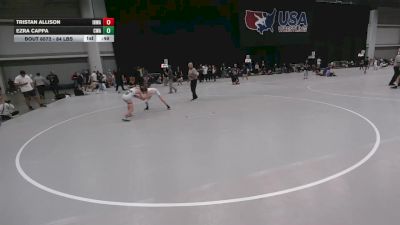 84 lbs Cons. Sub-rd Of 16 - Ezra Cappa, Contenders Wrestling Academy vs Tristan Allison, Iron Hawk Wrestling Academy