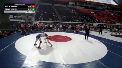 120 lbs Semis - Pagan Lester, Alaska vs Mya Bolander, Idaho