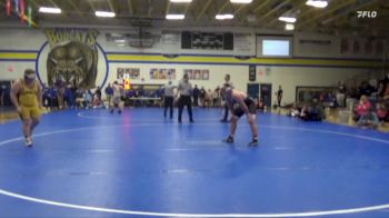 285 lbs 1st Place Match - Lucas Feuerbach, Solon vs Regan Roberts, Knoxville