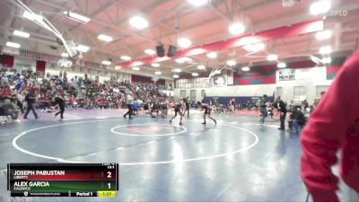 132 lbs Champ. Round 3 - Joseph Pabustan, Liberty vs Alex Garcia, Calexico