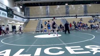 195 lbs Round 5 (6 Team) - JUDE POWELL, WARRIOR RTC vs CHRISTIAN CHAVEZ, MIDWEST RTC