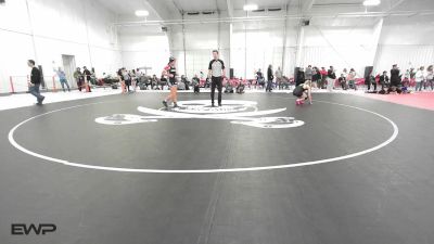 138 lbs Rr Rnd 1 - Jayli Saleme, Sand Springs JH Girls vs J'La Underwood, Woodland Girls