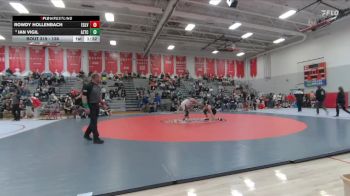 138 lbs Champ. Round 2 - Ian Vigil, Aztec vs Rowdy Hollenbach, Eagle Valley