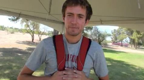 Chris Derrick Stanford before first ever PAC-12 XC Champs