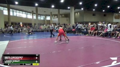 157 lbs Round 1 (6 Team) - Nikita Checkovsky, BHWC/ Florida Supreme vs Landen Noblet, Wolfpack