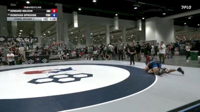 92 lbs Cons. Round 1 - Edward Nelson, Colorado Mesa University vs Donovan Sprouse, Patriot Elite Wrestling Club