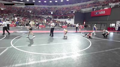 115 lbs Quarterfinal - Sawyer Huffman, Wittenberg-Birnamwood vs Henry Anderson, Bloomer Colfax