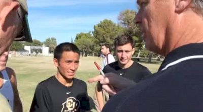 Colorado top 3 men talk after Pac-12 XC Champs 2011