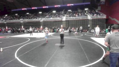 123 lbs Rr Rnd 1 - Camden Senecal, Black Fox Wrestling Academy vs Lukas Petersburg, Mountain Grapplers WC