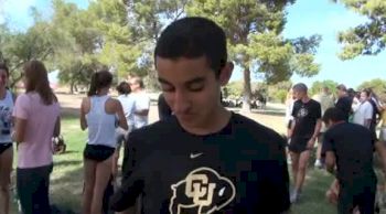 Ammar Moussa Colorado 15th and top freshman at Pac-12 XC Champs 2011