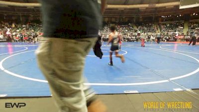 52 lbs Quarterfinal - Pavle Mercado, GGB Ohio vs Trenten Harris, CWA