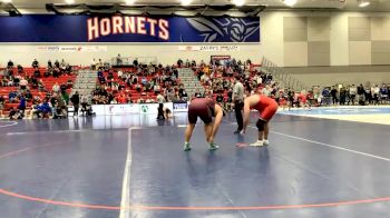285 lbs Champ. Round 1 - Matthew Bachie, Otterbein University vs Owen Reber, Alvernia University