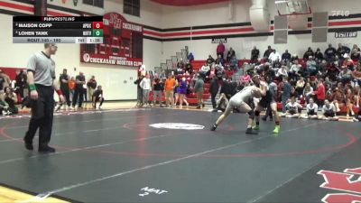 190 lbs 2nd Place Match - Maison Copp, AP-GC vs Lohen Tank, NH/TV