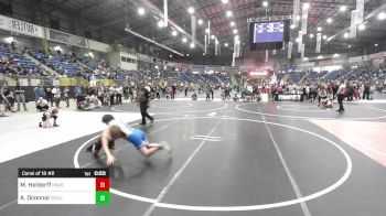 123 lbs Consi Of 16 #2 - Maximus Holdorff, Havre WC vs Alexander Oconnor, Columbine HS