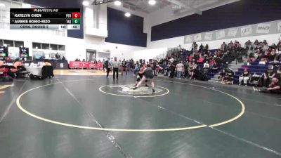 130 lbs Cons. Round 2 - Katelyn Chen, Portola vs Aubrie Romo-Rizo, Tahquitz